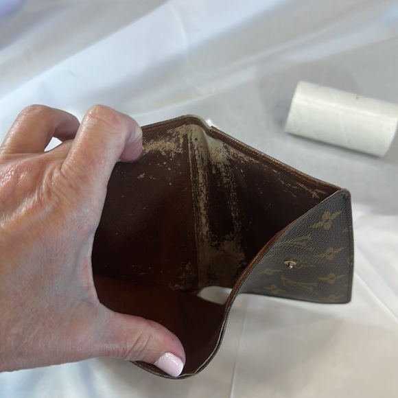 Auth Louis Vuitton Porte Tresor Etui used fair/good condition - Picture 3 of 16